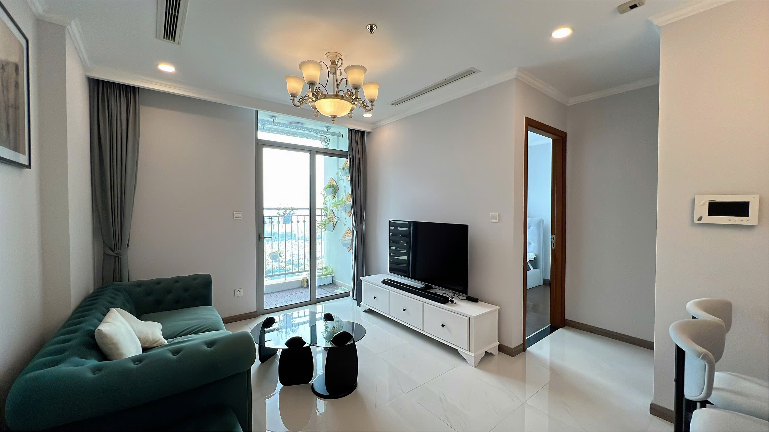 Căn Hộ 1PN Full Nội Thất Vinhomes Tân Cảng Diện Tích 50m2