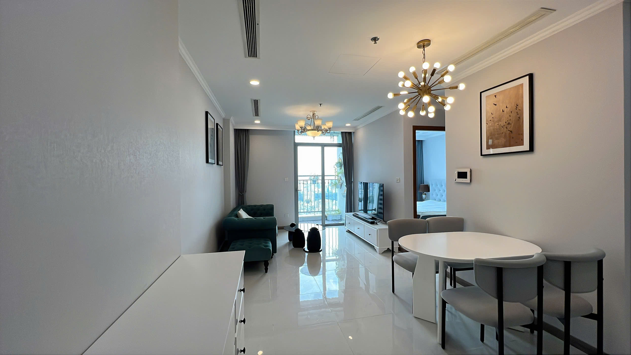 Căn Hộ 1PN Full Nội Thất Vinhomes Tân Cảng Diện Tích 50m2