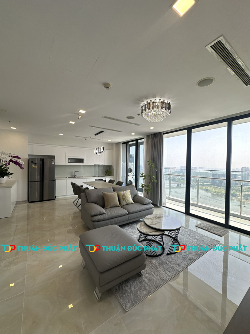 Căn hộ Vinhomes Golden River cho thuê view vòng cung 180 độ ngoạn mục