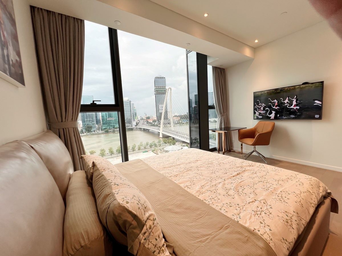 Full nội thất Opera 2 The Metropole Phòng Ngủ 2 WC cho thuê 94m2