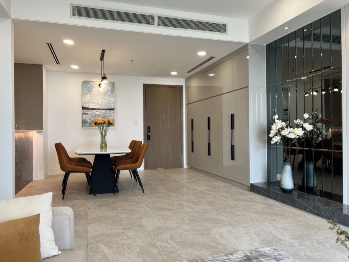 Cho thuê căn 3PN The River Thủ Thiêm 185m2