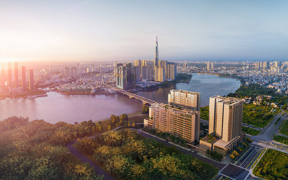 the river thủ thiêm giá